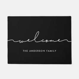 Tapete Linda caligrafia moderna Boas-vindas