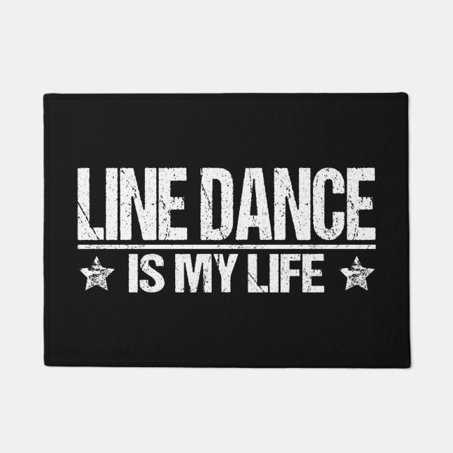 Tapete Line Dance Western dance is my life (Frente)