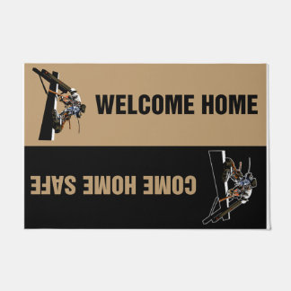 Tapete Lineman Presente, Melhor Bem-Vindo