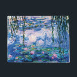 Tapete Lírios d'água de Claude Monet<br><div class="desc">Visite minha loja para obter um design mais interessante e mais opções de cores => zazzle.com/iwheels*</div>