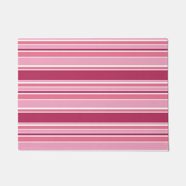 Tapete Listras cor-de-rosa (Frente)
