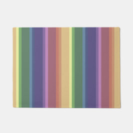 Tapete Listras de arco-íris sem som