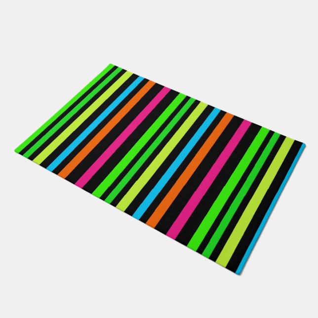 Tapete Listras neon (Inclinado)