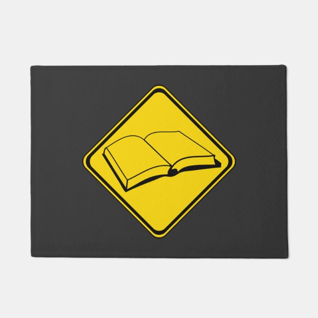 Tapete Livros de atenção à frente (Frente)