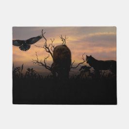 Tapete Lobos e Raven