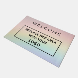 Tapete Logotipo comercial personalizado Empresa Rainbow