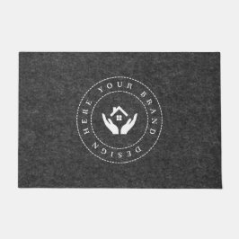 Tapete Logotipo de empresa moderno personalizável