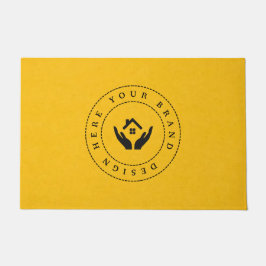 Tapete Logotipo de empresa moderno personalizável