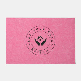 Tapete Logotipo de empresa moderno personalizável