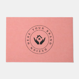 Tapete Logotipo de empresa moderno personalizável