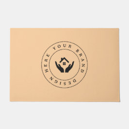 Tapete Logotipo de empresa moderno personalizável