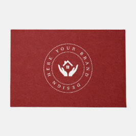 Tapete Logotipo de empresa moderno personalizável