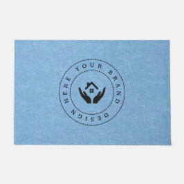 Tapete Logotipo de empresa moderno personalizável