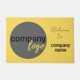 TAPETE LOGOTIPO DE EMPRESAS MINIMALISTA BEM-VINDO