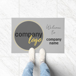 TAPETE LOGOTIPO DE EMPRESAS MINIMALISTA BEM-VINDO