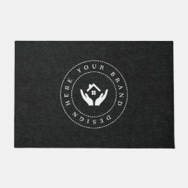 Tapete Logotipo de Negócios Moderno Personalizável