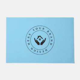 Tapete Logotipo de Negócios Moderno Personalizável