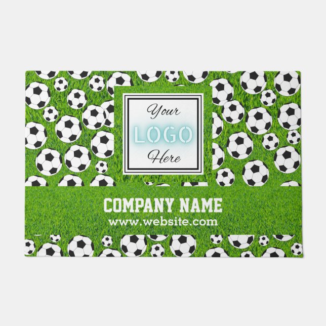 Tapete Logotipo do futebol e da empresa (Frente)