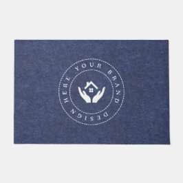 Tapete Logotipo Moderno de Negócios Personalizável