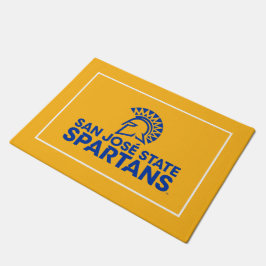 Tapete Logotipo Wordmark de Spartans do estado de San