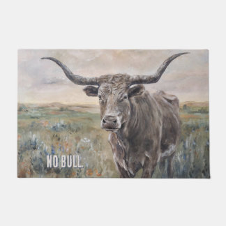 Tapete "Longhorn" pintado à mão