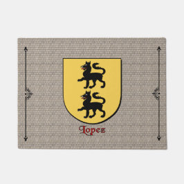 Tapete Lopez Historical Shield em Cobblestone