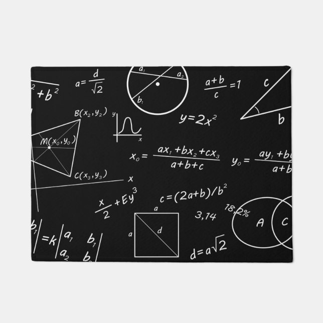 Tapete Lousa de matemática (Frente)