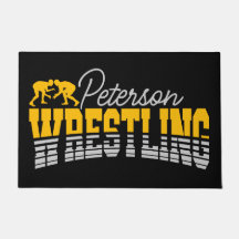 Lutador da Equipe da Luta da Escola de NOME Person