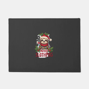 Tapete Luzes de Natal de Preguiça Engraçadas Feliz Slothm