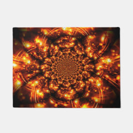 Tapete Luzes Douradas Espelhadas