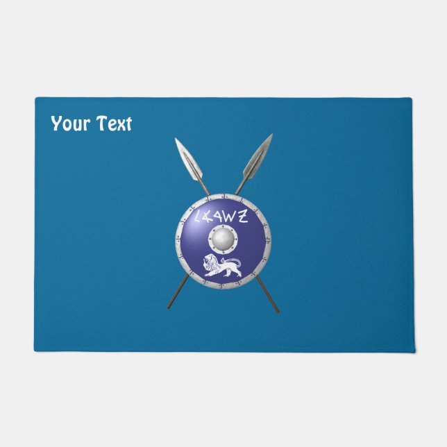 Tapete Maccabee Shield e Spears (Frente)