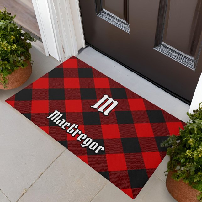 Tapete MacGregor Rob Roy Tartan Doormat (Criador carregado)