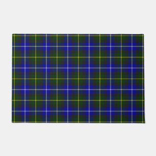 Tapete Macneil da xadrez azul de Barra tartan