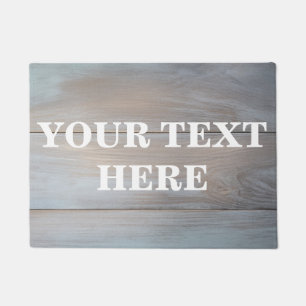 Tapete Madeira de bambu personalizada