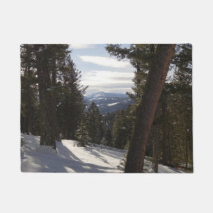 Tapete Madison Mountain em inverno em Montana
