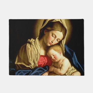 Tapete Madonna e criança Jesus - Sassoferrato