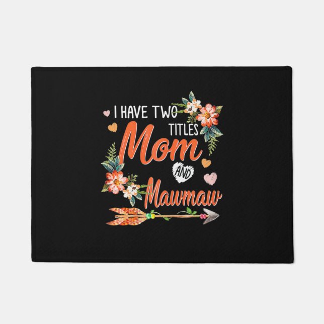 Tapete Mãe E Mawmaw Aniversário (Frente)