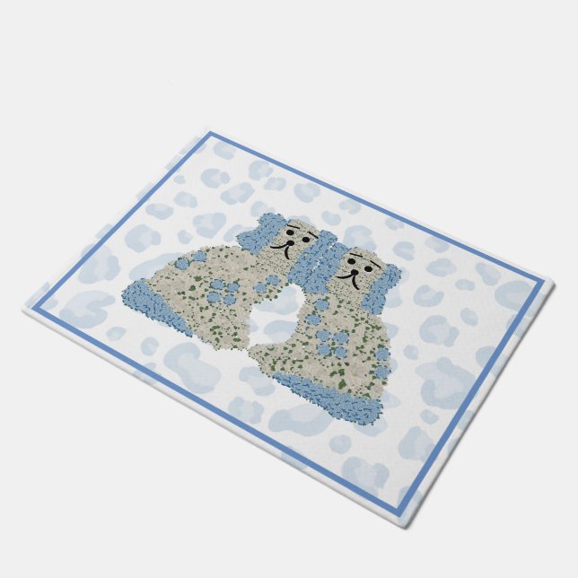 Tapete Magnolia Staffordshire Dogs Ginger Jars (Inclinado)