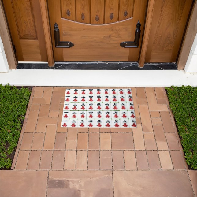 Tapete Mahjong Door Mat (Ar livre)