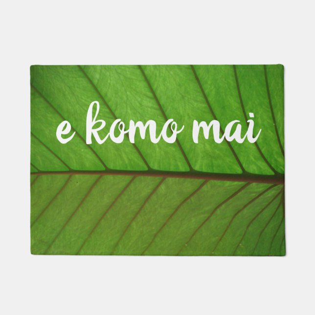 Tapete MAI do komo de e - folha (Frente)