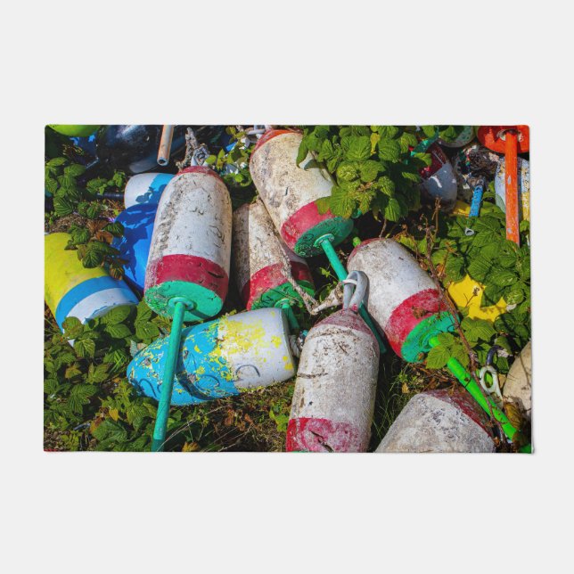 Tapete Maine Lobster Buoys (Frente)