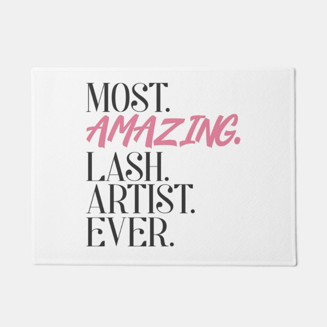 Tapete Mais Incrível Artista Lash Eyelashes Favor (Frente)
