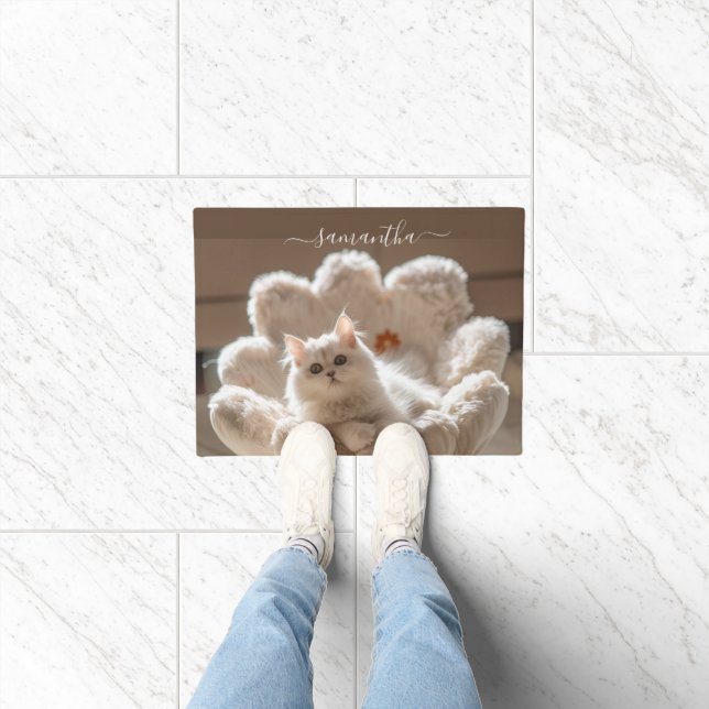 Tapete Majestic white cat (Interior)