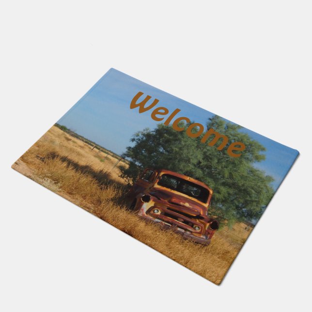 Tapete Mala de porta de boas-vindas (Inclinado)