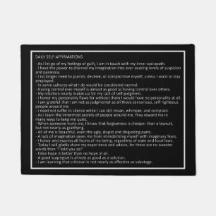 Tapete Mala de porta de cores personalizada da Piada 2 fa