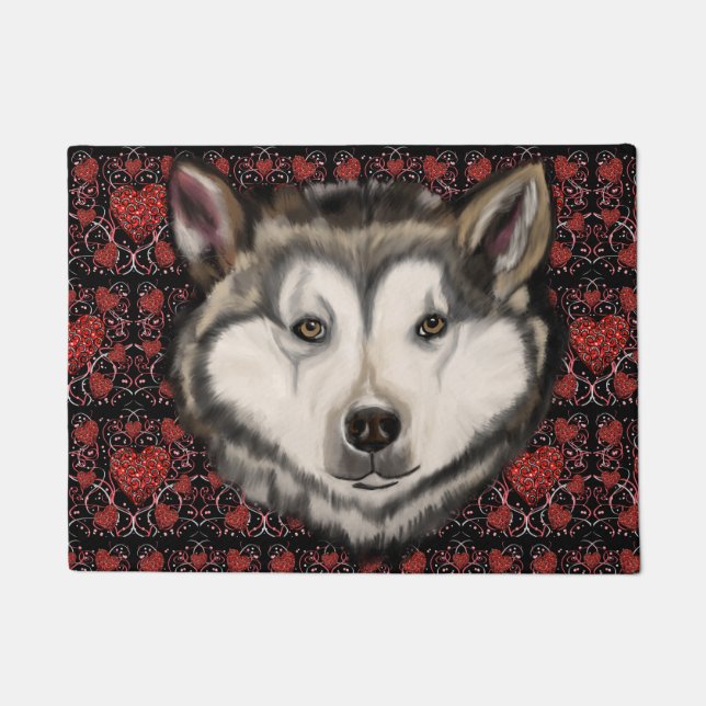 Tapete Malamute do Alasca (Frente)