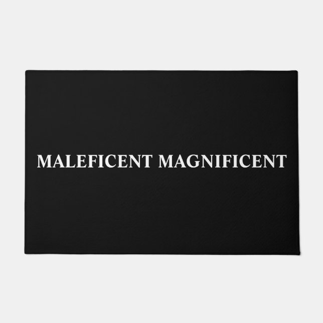 TAPETE MALEFICENTE MAGNIFICENTE (Frente)