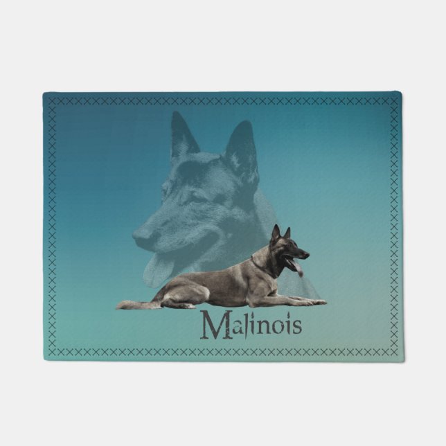 Tapete Malinois - pastor belga - Mechelaar (Frente)