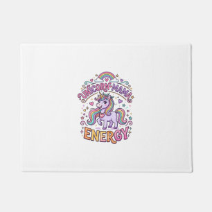 Tapete Mama Unicórnio Energia Colorido Design Zazzle_1