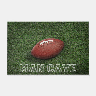 Tapete Man Cave Design, futebol americano
